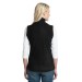 Ladies Microfleece Vest - Embroidered