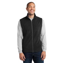 Mens Microfleece Vest- Embroidered