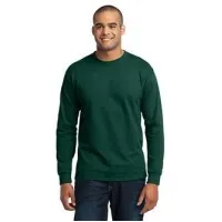 Adult 5.5oz 100% Long Sleeve Cotton Tee 
