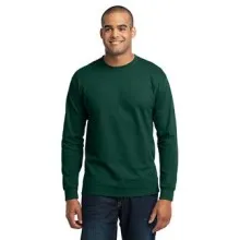 Adult 5.5oz 100% Long Sleeve Cotton Tee 
