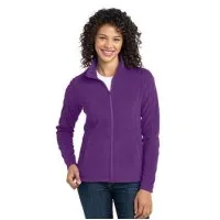 Ladies Full Zip Microfleece - Embroidered