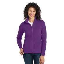 Ladies Full Zip Microfleece - Embroidered