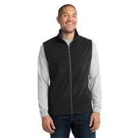 Mens Microfleece Vest- Embroidered